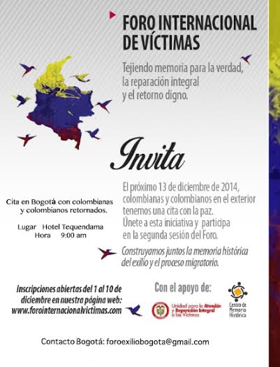 Foro Internacional de Victimas